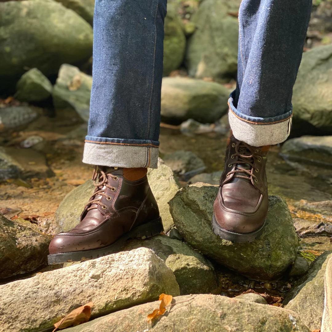 Burnham Waterproof Moc Toe Men's Boot - Image 9