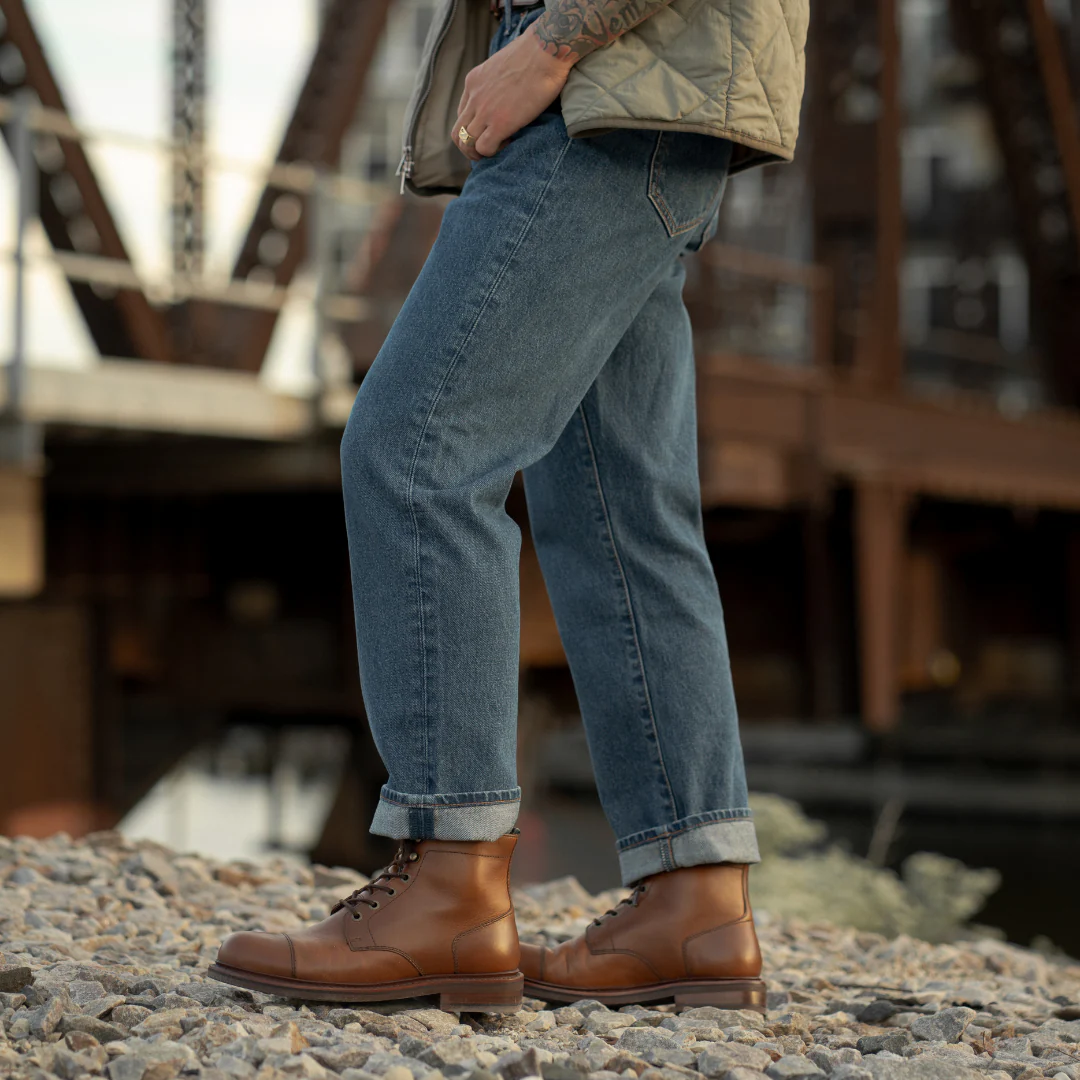 Pfister Cap Toe Men's Boot - Image 6