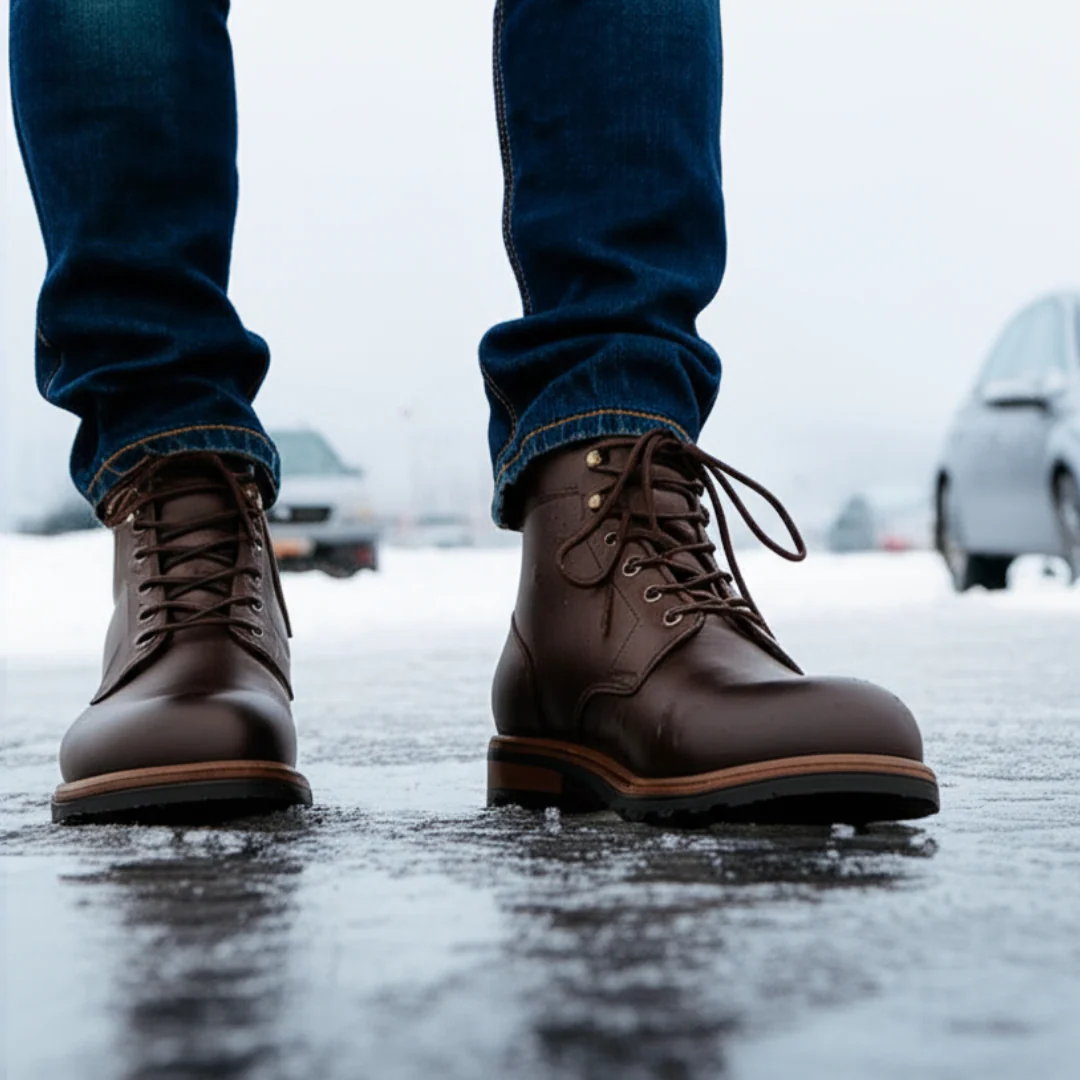 Pfister Plain Toe Arctic Grip Men's Boot - Image 7