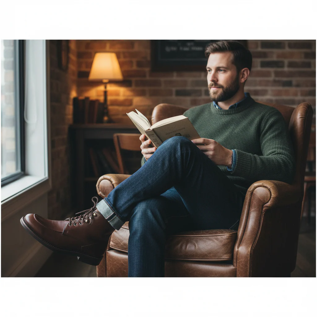 Wells Moc Toe Men's Boot - Image 13