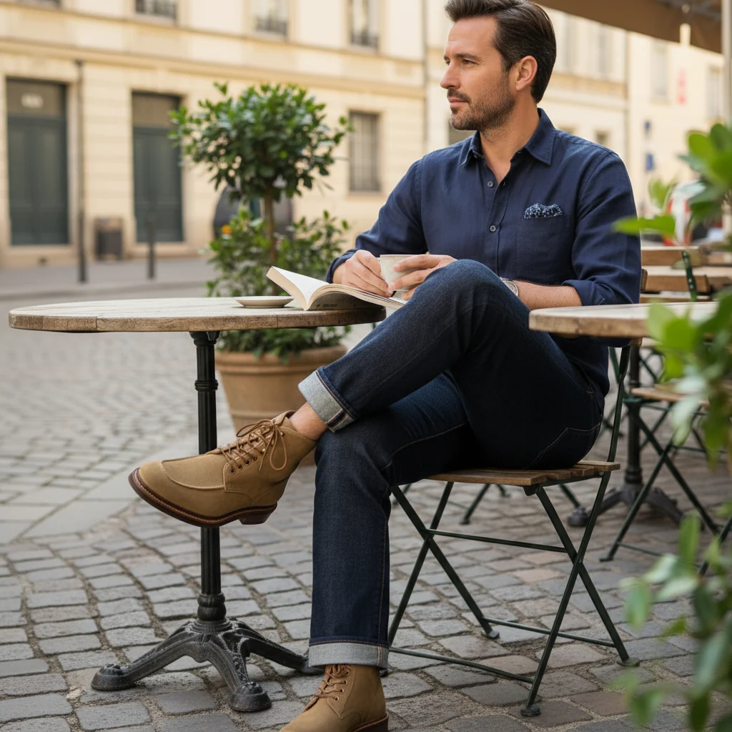 Wells Moc Toe Men's Boot - Image 14